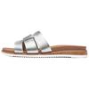 Comfortable Soft Anti-Rubbing Slide Sandals Women Sandals Silver 114707-SIL