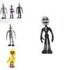 Rozkošná 6dílná sada mini figurek Fnaf Five Nights At Freddy's pro zdobení dortů a jako dárky