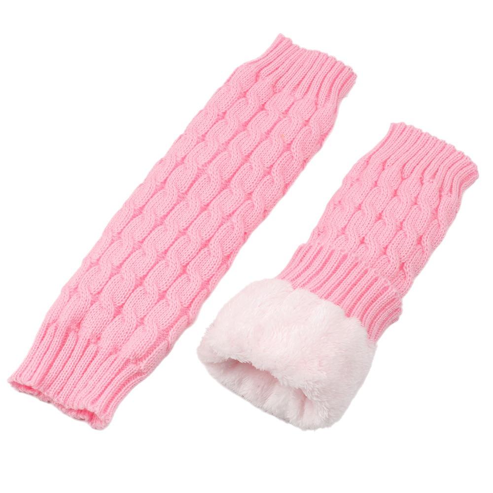 Twist Pattern Winter Boot Socks Knee High Plush Pile Long Socks Women Leg Warmers Autumn Winter