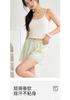 Ice silk loose safety pants for women, anti glare and can be worn outside. Summer thin home base shorts without rolled edges