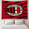 1PC Milan Football Club Printed Tapestry Room Decoration Wall Hanging for Living Room Bedroom, Dormitory, Birthday and Christmas Gifts