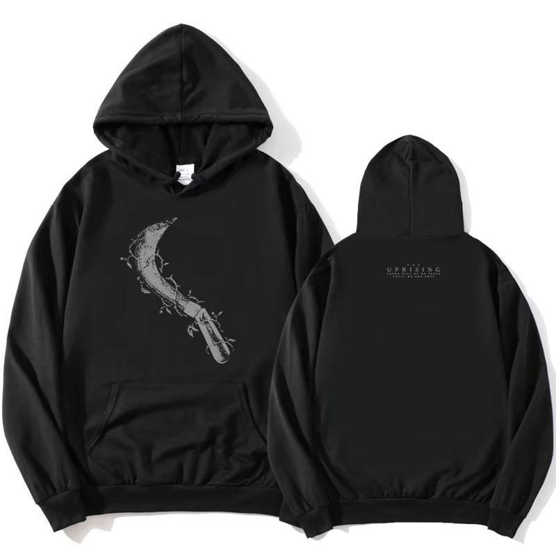 The Uprising Icons Hoodie Women Men Cloth Long Sleeve Hooded Sweatshirt with Pocket Graphic Print Merch Casual Fashion Pullovers