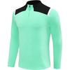Unisex Long Sleeve Half-Zip Training Set Outdoor Sports Quick-Dry Breathable Athletic Top