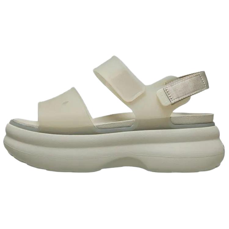 

Crocs Soho Simple Comfortable One Strap Sandals 6Cm Women sandals Meteor-Gray 212651-1WY 38-39