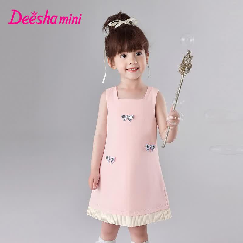 Desha Girl s Princess A-Line Sleeveless Dress 110