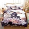 Anime Ryuos Work is Never Ai Bedding Set Boys Girls Twin Queen Size Duvet Cover Pillowcase Bed Kids Adult Home Textileextile