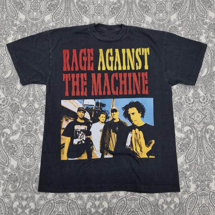 Винтажная футболка Rage Against The Machine BL894 Унисекс футболка XL