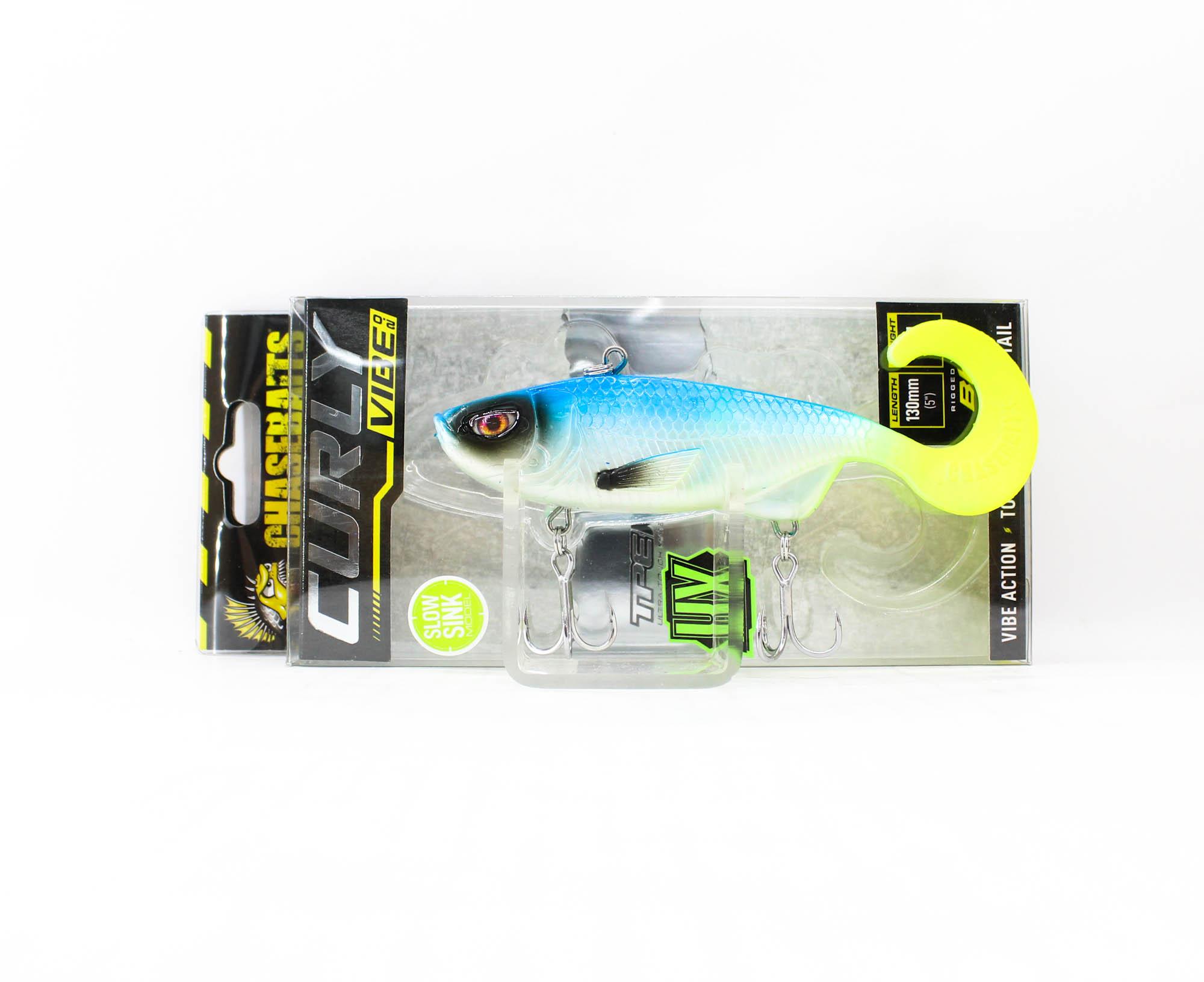 

Chasebaits Curly Vibe 130 mm 40 grams Sinking Lure 11 (5393)