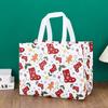 1pc Merry Christmas Gifts Bags Santa Elk Non-woven Candy Gift Packaging Tote Bag Xmas New Year Party Decor Noel Shopping Pouch