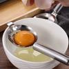 Manico Lungo Acciaio Inossidabile Filtro Tuorlo Argento Design Alette Estese Acciaio Inossidabile Separatore Uovo Professionale Appendibile