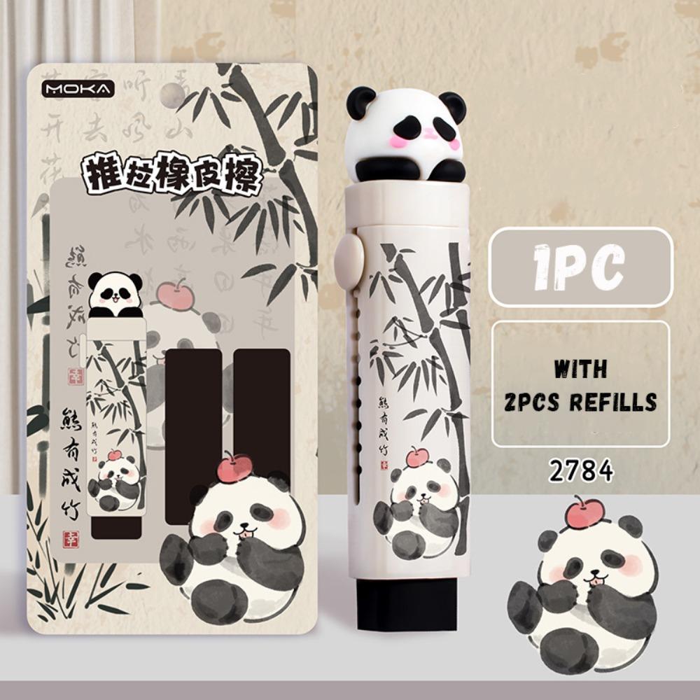 High Quality Push-pull Eraser Without Leaving Marks No Debris Pencil Erasers Cartoon Capybara Rubber Eraser Back To School Gift