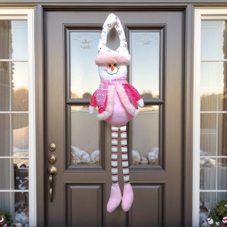 Christmas Doll Ornament Christmas Door Hanging Decoration For Front Door Mantels Christmas Tree Wall And Curtain Display