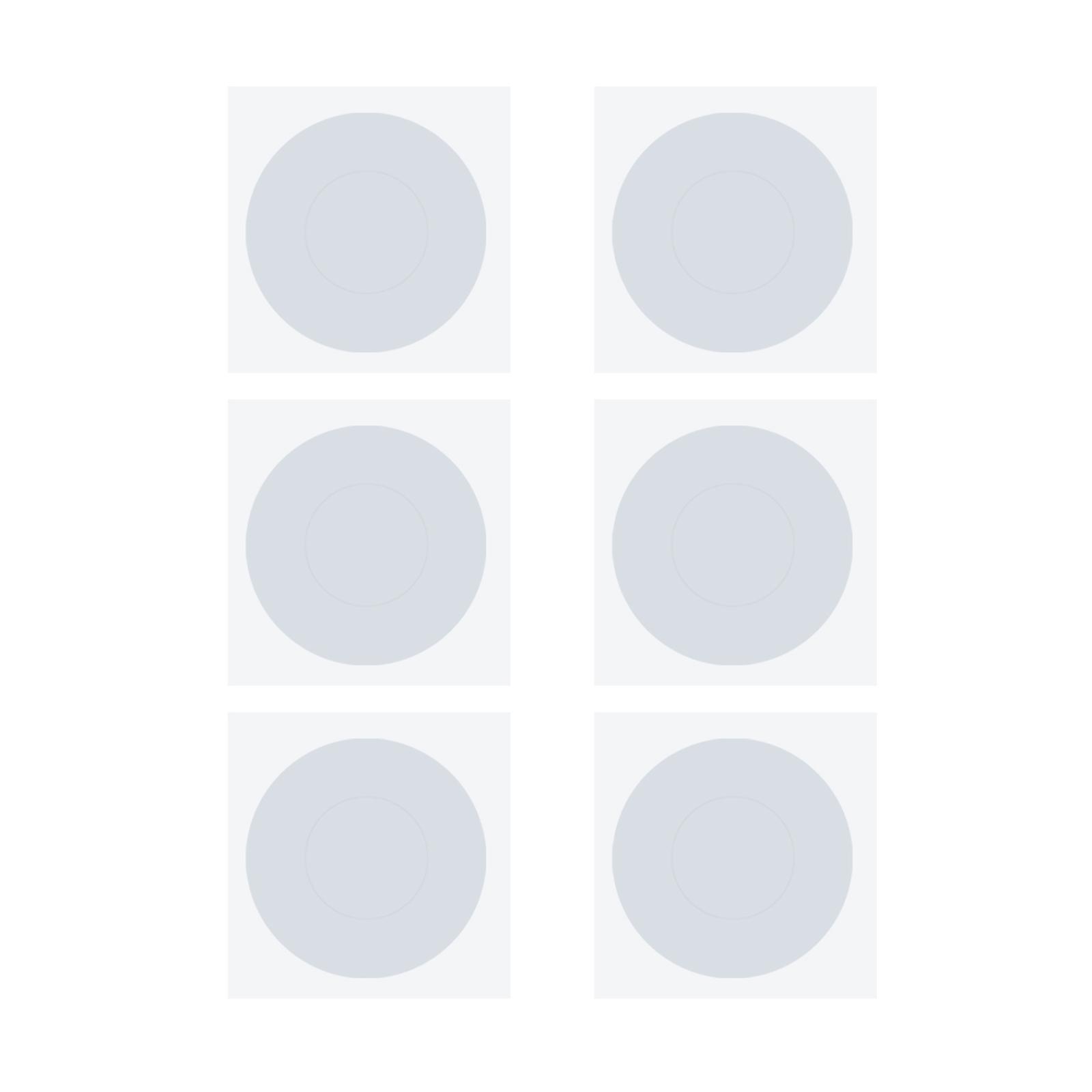 

Пластиковые наклейки-ленты Reel to Reel NAB Hub Adapte, напечатанные ЧЕРНО-БЕЛЫЕ для любителей аудиотехники своими руками, 6 шт. белый