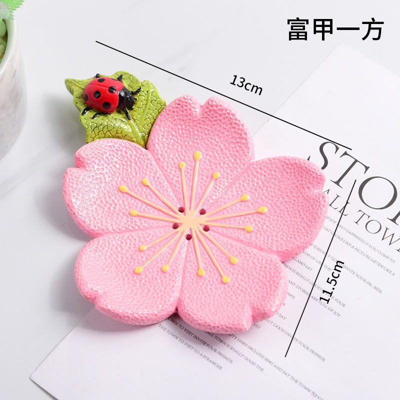 Creative Animal Teddy Dog Soap Dish, Resin Personalized Drain Soap Holder Bathroom Toilet Cute Cartoon Small Soap Box