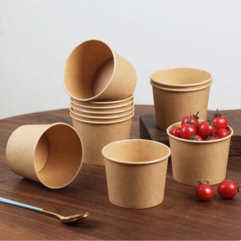 Natural Disposable Paper Bowls