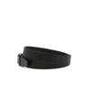 Daks Italy Black Square Buckle Belt Dbbe6e600bk