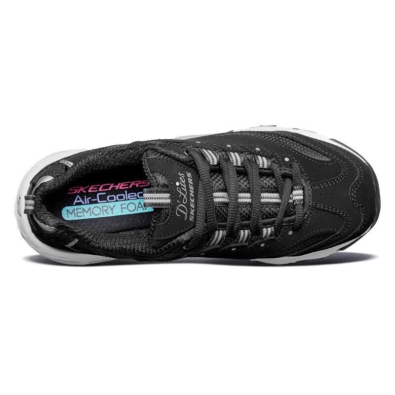 Skechers Women's Black Retro Platform Casual Shoes