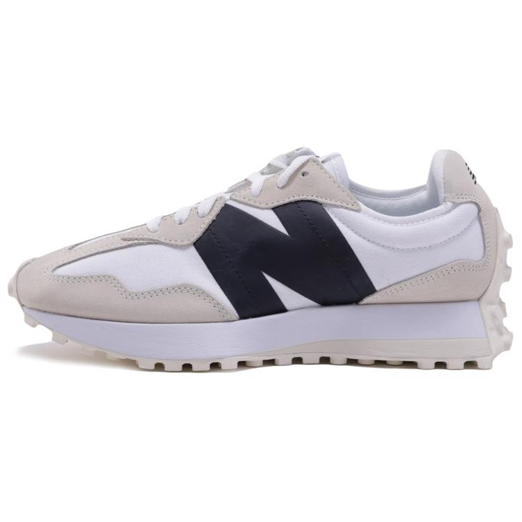 

New Balance Nb 327 Модные Удобные Универсальные Низкие Повседневные Кроссовки Женские кроссовки Молочно-белый Черный WS327AW 36.5