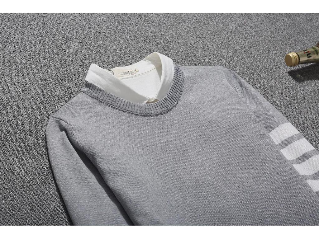 Men's Large Japanese Four-Bar Cardigan Sweater