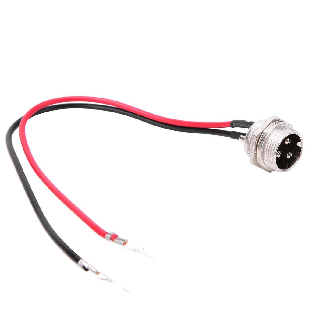 6 pcs 3 Needles Charging Port Connector Battery Charger Connectors for Electric Scooter