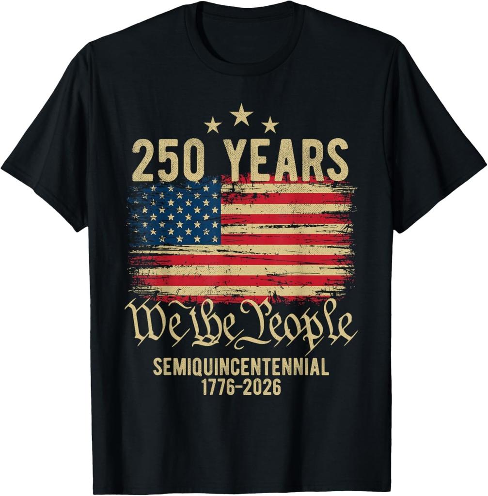 250 Years American Flag 250th Anniversary USA T-T-Shirt
