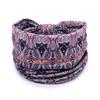 Vintage Knot Wide Headbands Boho Printed Headscarf New Turban  Girls