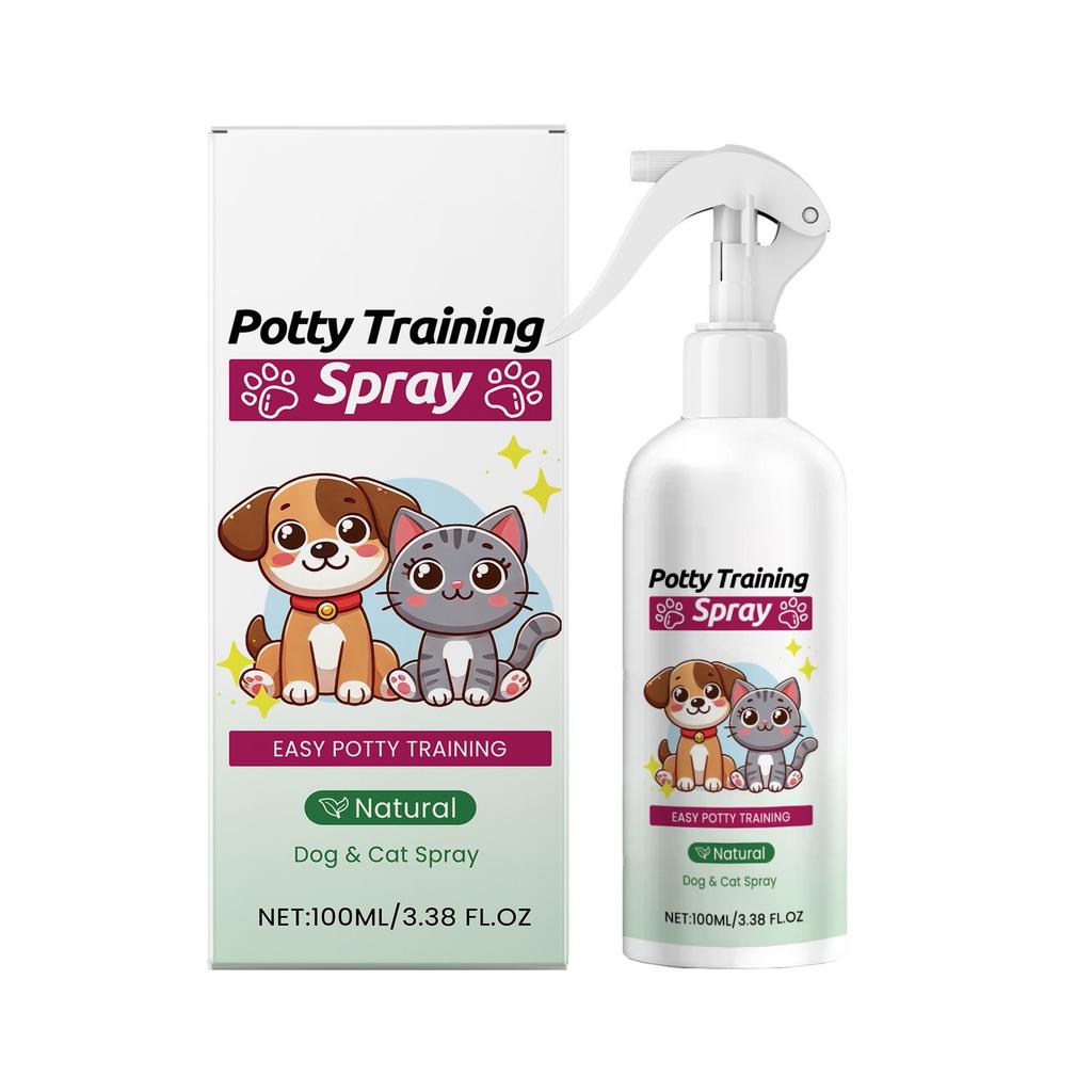 Pet Toilet Training Spray Training Cats And Dogs To Urinate And Defecate Pet Toilet Training Spray(100ml)