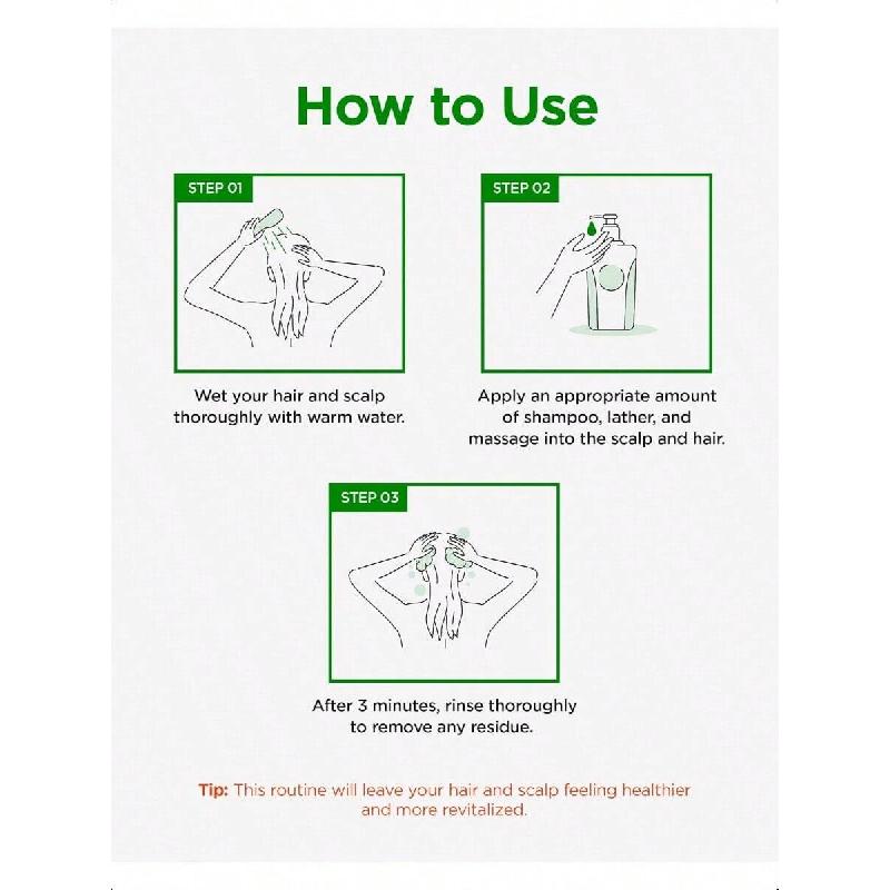 CKD Amino Biotin All-Powerful Shampoo 500ml, Nourishing Daily Shampoo With Amino Acids And Biotin, Targets Scalp And Hair Health