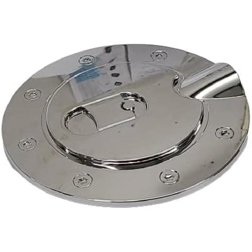 Chrome Fuel Tank Gas Cap Door Cover For 2009-2018 Dodge Ram