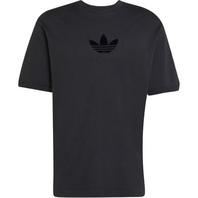 Originals Logo Pattern Loose Fit Round Neck Short Sleeve T-Shirt Men Tops Black JW5913