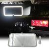 SEAMETAL Car Sun Visor Make Up Mirror Touch Screen Adjustable Brightness 3-Color Switchable Makeup Mirror Charging Vanity Mirror