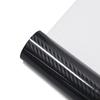 6D Black Carbon Fiber Texture Car Vinyl Film Vehicle Body Modified Gloss Decal Film Sheet Roll Motorcycle Sticker Self Adhesive