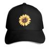 Watercolor Sunflower Hand Painted Yellow Flower Baseball Cap Beach Hat Beach Bag Tea Hat Unisex Golf Wear Womens