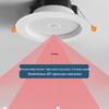 Smart Voice-Controlled Motion Sensor Ceiling Downlight for Hallways and Entrances