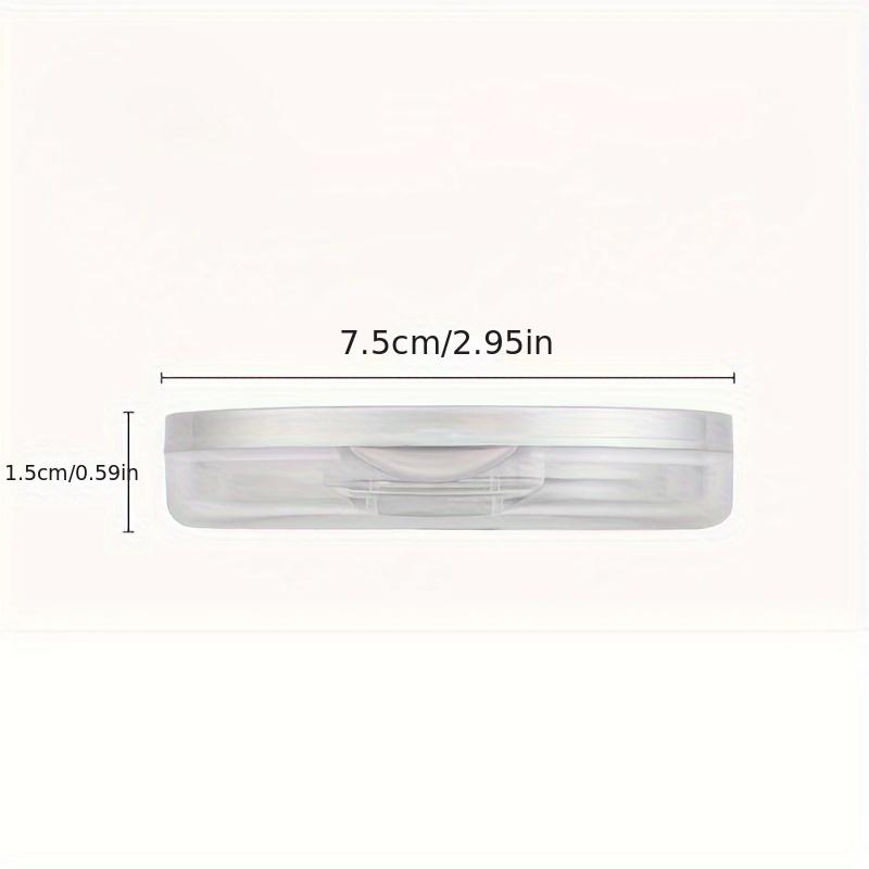 Mini Travel Compact Makeup Container, 0.18oz Small Powder Container With Flip Lid, Non-Spill And Leak-Proof