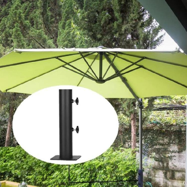 Square Stand for Water Parks Restaurants Backyards Parasol Umbrella Mount Clamp