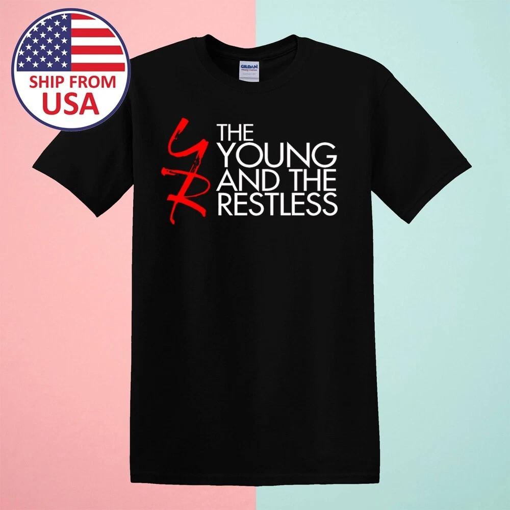 The Young and The Restless Men s Black Size S-5XL 2XL
