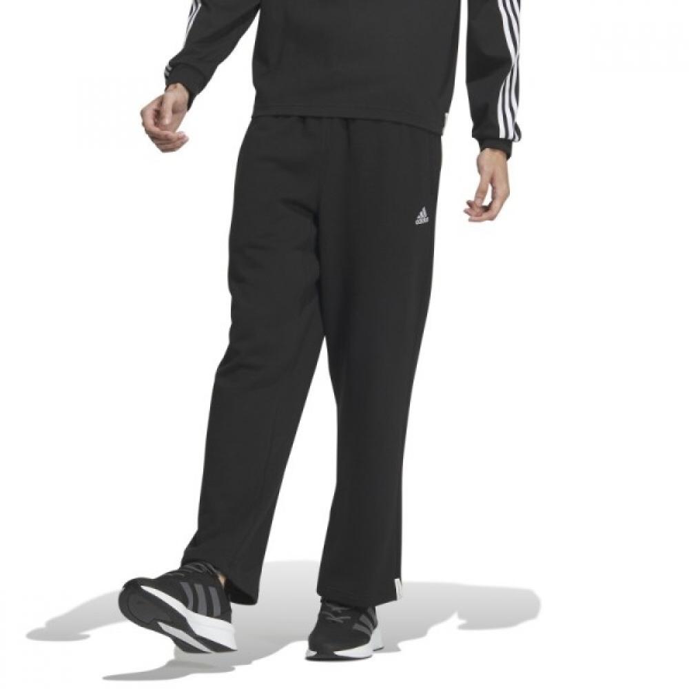 

Adidas Essential+ Regular Fit French Terry Open Hem Pants Jf3960 blacks/M