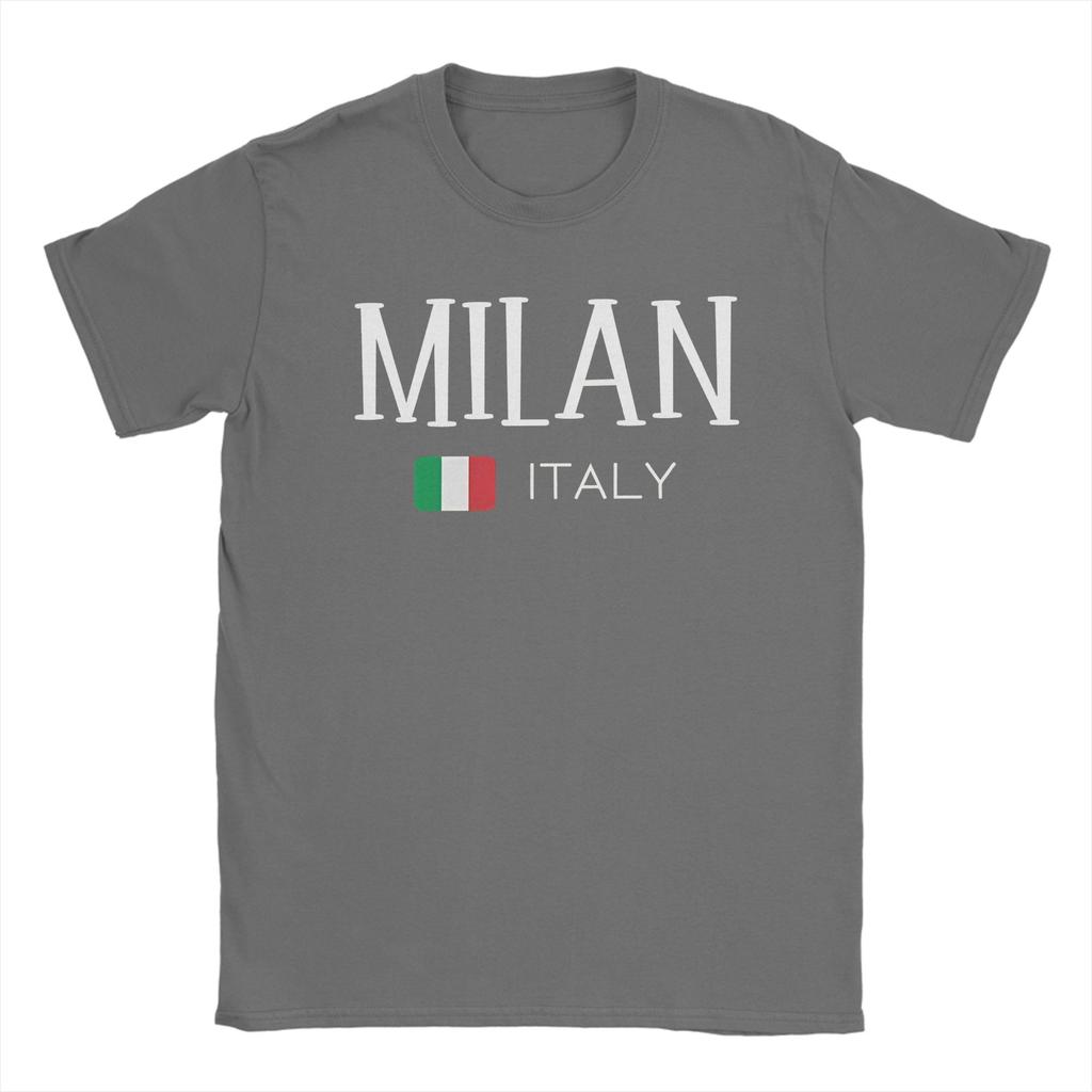 Milan Italy TShirt Trending T Shirts ShortSleeved YK Fun Tshirt Summer Cotton Plus Size XL Tees