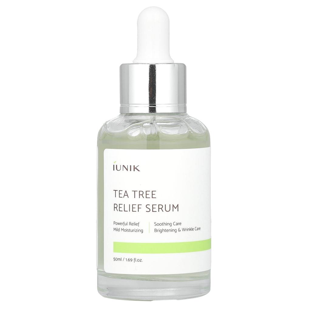 IUNIK Serum łagodzące z drzewa herbacianego, 50 ml (1,71 uncji płynu)
