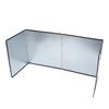 Splatter Guard Heat Insulation Board Silver Zinc Plated Iron Oil Splash Insulation Board for Kitchen Cooking