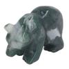 1.5in Crystal Bear Decor Handicraft Delicate Bear Statue Animal Figurine for Tables Desks Entryway