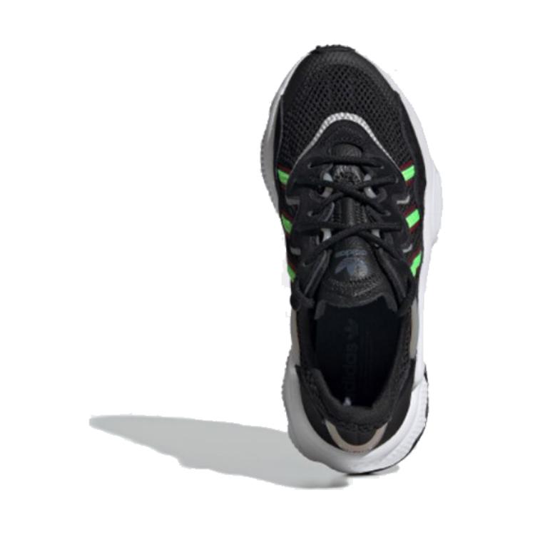 adidas Ozweego Negro Core Verde Solar Juvenil EE7772