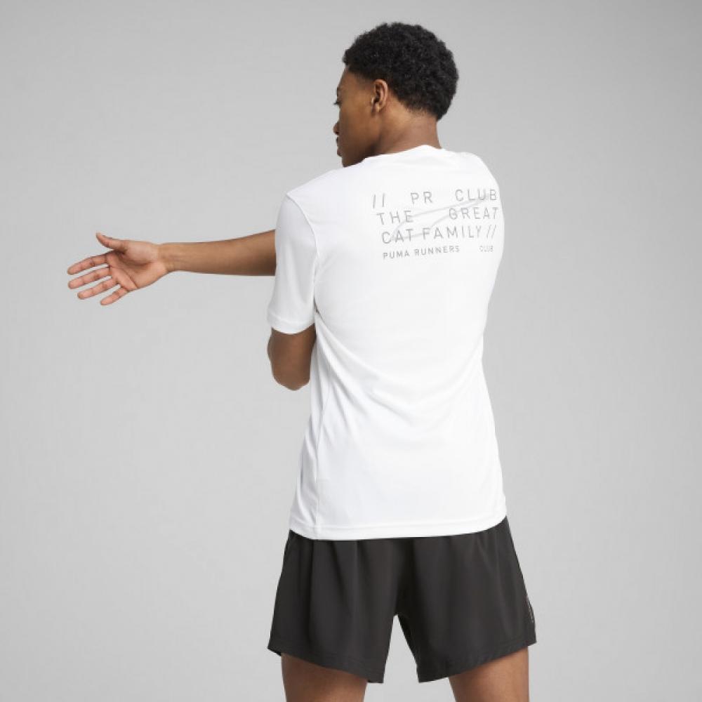 Puma Official Men S Graphic Running illuSTraTion T ShirT