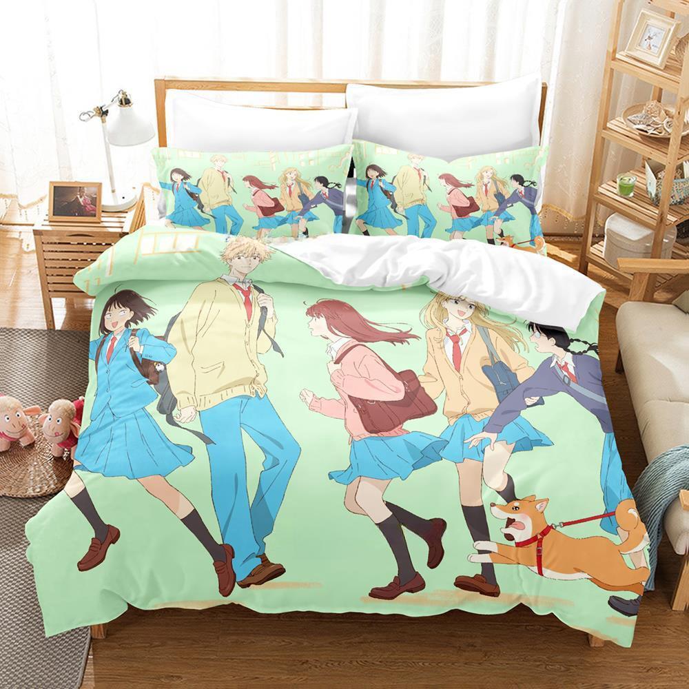 Skip and Loafer Bedding Set Single Twin Full Queen King Size Bed Set Adult Kid Bedroom Duvet cover Sets 3D Anime Bed Sheet Set