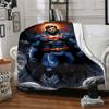 1pc Superman Space Flannel Blanket Soft Warm Throw for Home, Office, Travel, All-Season Cozy Bedding GiftL1274