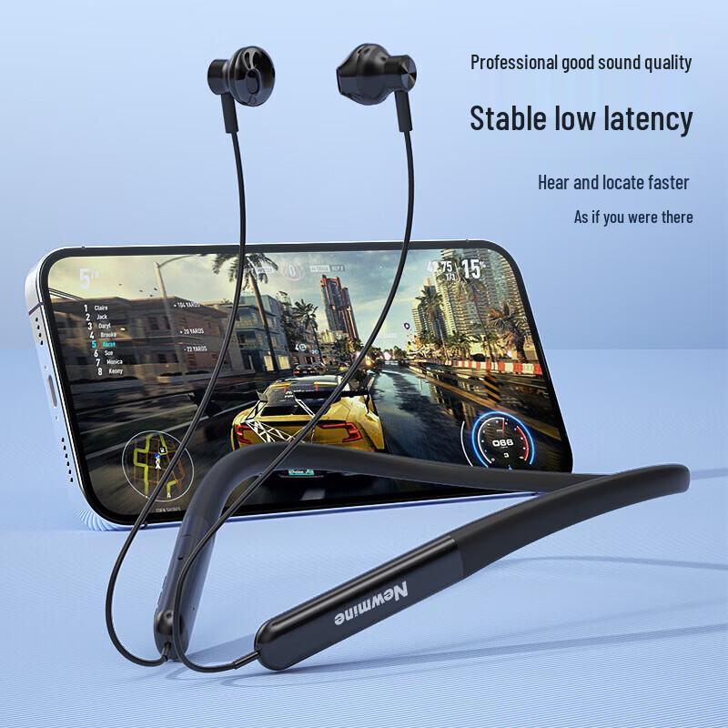 Newmine C6 Neckband Sports Wireless Bluetooth Earphones