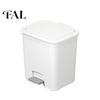 Double Open Lid Wastebasket Pedal Trash Can, with Dual-mode Lid, Easy Access Garbage Space Saving Can Odor-proof Slim Solid Color Waste Basket,