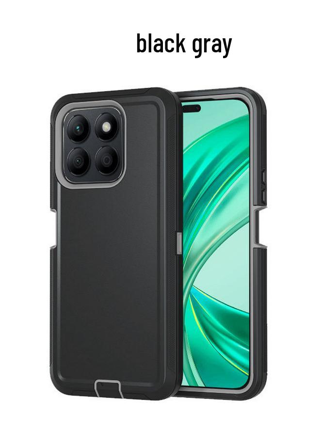 Honor X8B/X8A 4G 3-in-1 Drop-Proof Protective Phone Case