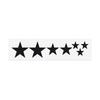 1 Sheets Mountain Bike Reflective Stickers Frame Wheel Rim Sticker Fluorescent Stars MTB Bicycle Reflector Decal Accessories